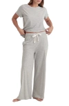 Papinelle Jada Organic Cotton Pajamas In Grey