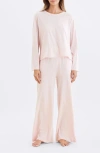 Papinelle Jada Organic Cotton Pajamas In Pink