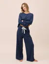 PAPINELLE JADA ORGANIC COTTON WIDE LEG PANT
