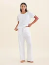 Papinelle Jada Organic Cotton Wide Leg Pant