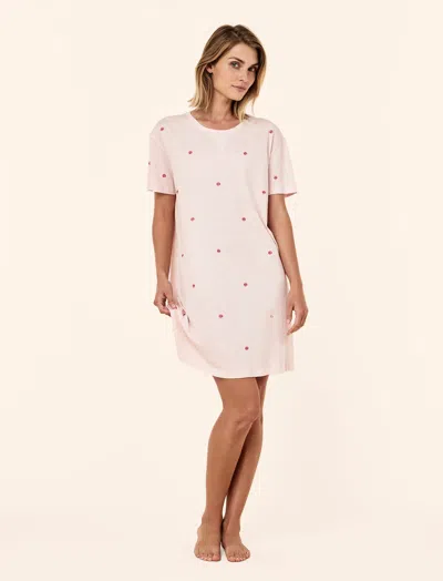 Papinelle Jada Posy Midi Nighshirt In Neutral