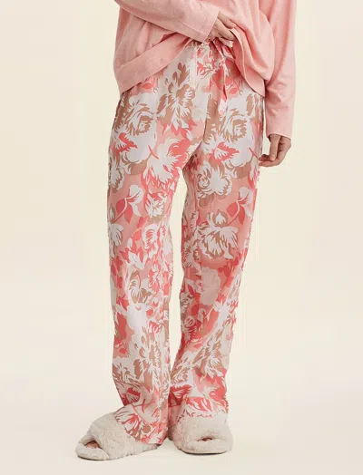 Papinelle Karen Walker Ornamental Floral Pant In Orange