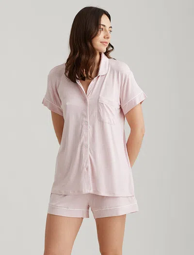 Papinelle Kate Modal Soft Boxer Pj In Pink