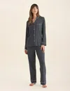 Papinelle Kate Pajamas In Graphite