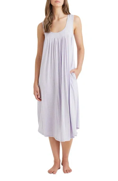 Papinelle Kate Pleated Nightgown In Orchid
