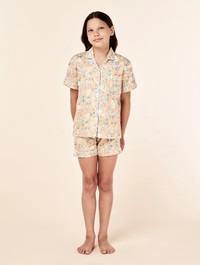 Papinelle Kids Carly Floral Woven Boxer Pj Set