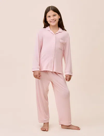 Papinelle Kids Modal Soft Pj In  Pink
