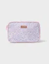 Papinelle Large Cosmetic Bag In Cheri Blossom Lilac