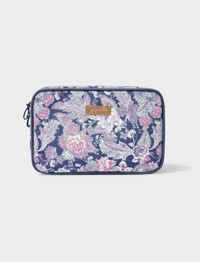 Papinelle Large Cosmetic Bag In Ella Wisteria