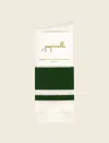 Papinelle Logo Tennis Socks In Emerald