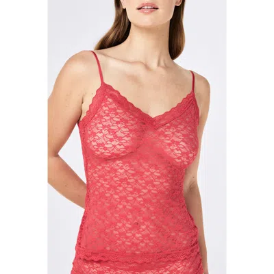 Papinelle Lulu Lace Camisole In Red