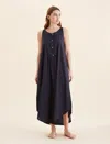 Papinelle Madison Button-up Maxi Nightgown