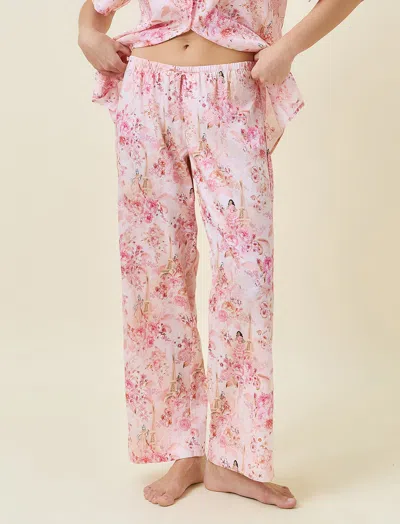 Papinelle Magnificent Mess Full Length Pant In Pink