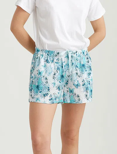 Papinelle Megan Hess Butterfly Boxer Short In Serene Blue