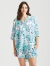 PAPINELLE MEGAN HESS BUTTERFLY FLOWY PJ SHIRT