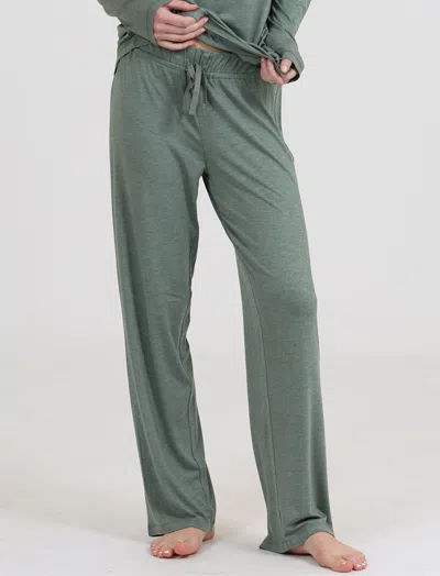 Papinelle Modal Soft Full Length Pant In Moss