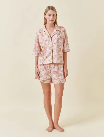 Papinelle Molly Boxer Pj Set In Pink