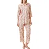 Papinelle Molly Cotton Sateen Crop Pajamas