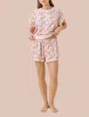 Papinelle Cotton Boxer Pajama Shorts
