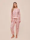 Papinelle Most Wanted Long Sleeve Pajama Top