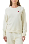 Papinelle Most Wanted Pajama Sweatshirt In Soft Cream