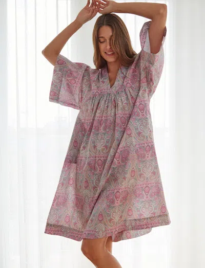 Papinelle Nahla Kaftan Nightie In Cashmere Rose