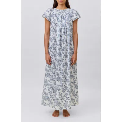 Papinelle Nostalgia Maxi Nightgown In Blue