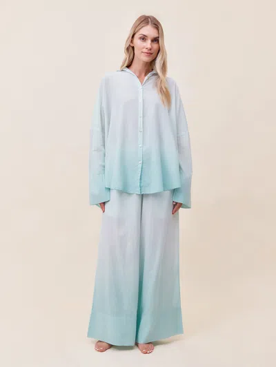 Papinelle Ombre Relaxed Pj Set In Eggshell