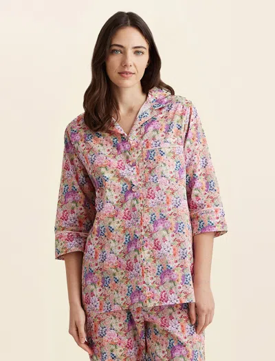 Papinelle Painted Travels Pj Shirt In Multi