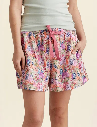Papinelle Painted Travels Print Boxer Short In Multi