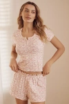 PAPINELLE PIPPA POINTELLE TOP & BOXERS PAJAMA SET