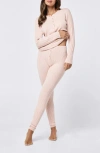 Papinelle Pointelle Pajamas In Neutral