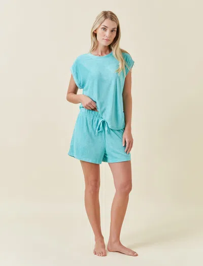 Papinelle Resort Terry Tee And Boxer Set