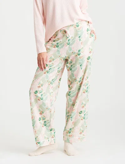 Papinelle Sasha Cozy Full Length Pant In English Rose