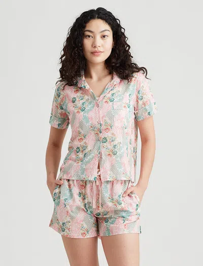 Papinelle Sasha Short Sleeve Shirt In Multi