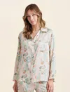 Papinelle Sasha Silk Shirt In English Rose