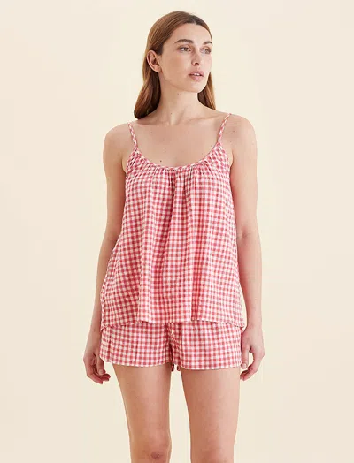 Papinelle Seersucker Cami Boxer Pj Set