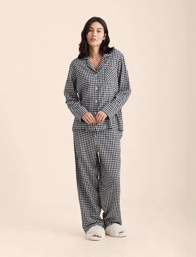 Papinelle Seersucker Gingham Pj Set