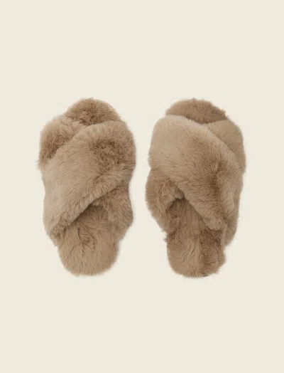 Papinelle Sheepy Crossover Slides In Neutral