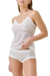 Papinelle Sheer Lace Camisole