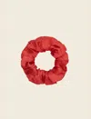 Papinelle Silk Scrunchie In Nautical Red