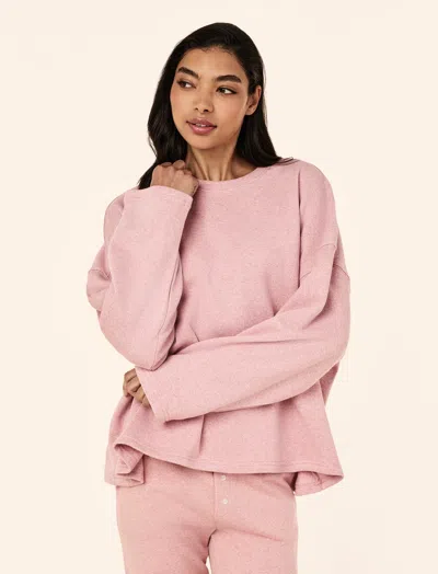 Papinelle So Soft Fleecy Sweater In Pink