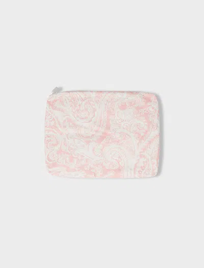 Papinelle Splash Proof Pouch In Sophia Paisley English Rose