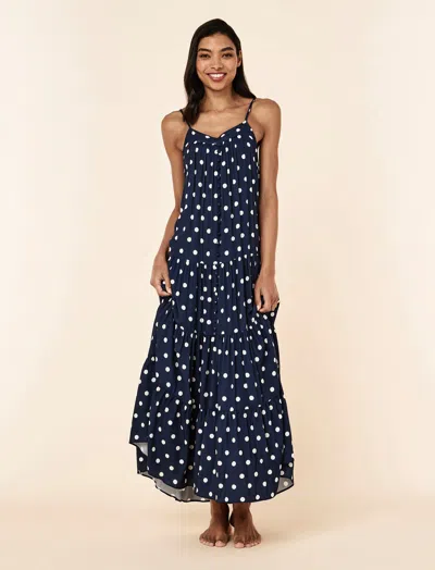 Papinelle Spot Tiered Maxi Nightie