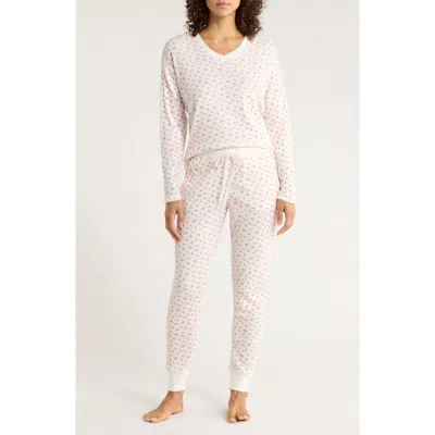 Papinelle Super Soft Thermal Knit Pajamas In Neutral