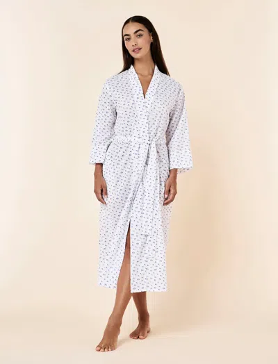 Papinelle Swiss Dot Maxi Robe In White