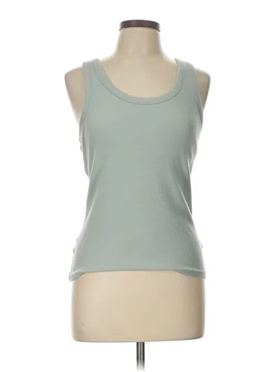 Pre-owned Papinelle Tank Top Green Strapless Neckline Tops
