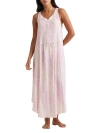 Papinelle Tatiana Panel Front Nightgown In Ballet Pink