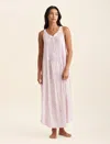 Papinelle Tatiana Panel Front Nightgown In Ballet Pink