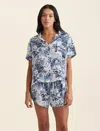 PAPINELLE TOILE DE JOUY PURE SILK BOXER PJ SET